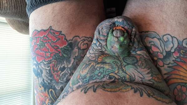Dragon Pubis Tattoo tattoo