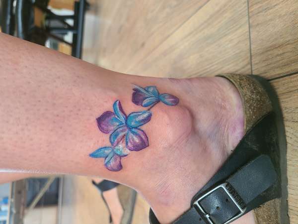 Orchid tattoo