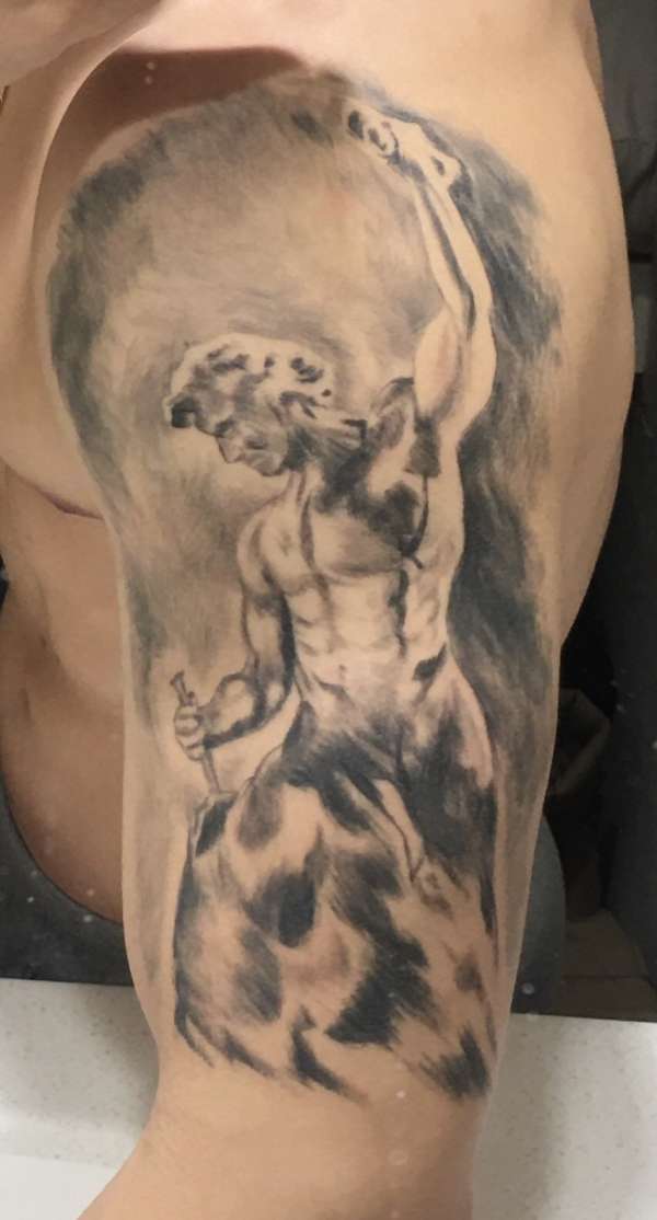 Self-Made Man tattoo