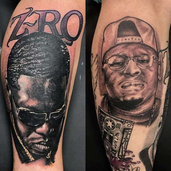 Z-RO & Scarface tattoo