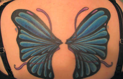 if she had wings... tattoo