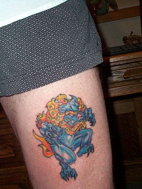 Foo Dawg tattoo