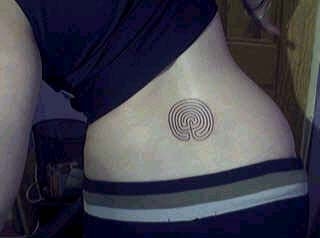 Celtic Labyrinth tattoo