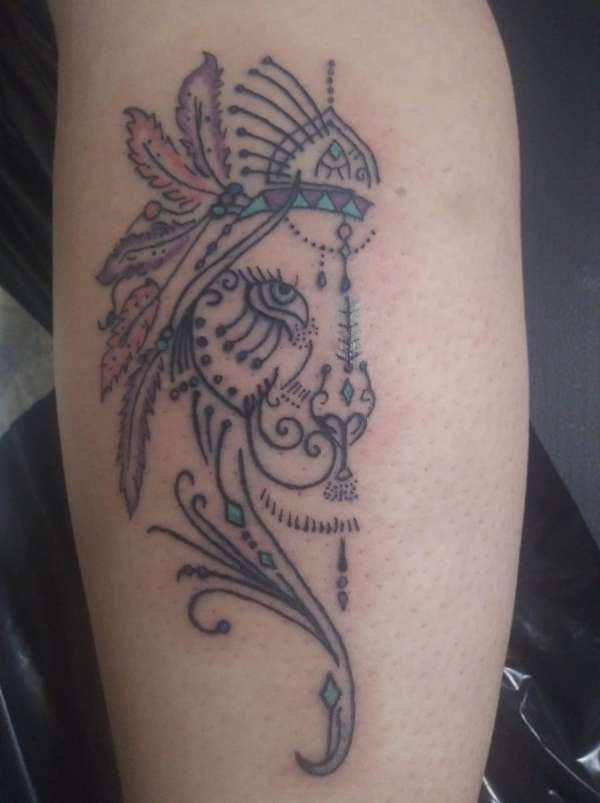 lioness tattoo tattoo