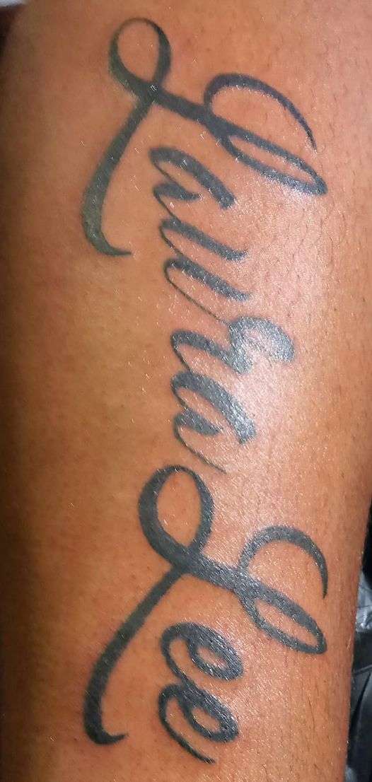 moms name by santa clause!!!! tattoo