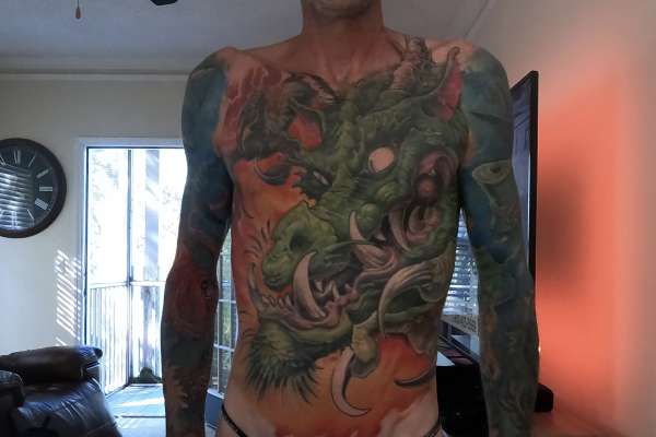Dragon tattoo