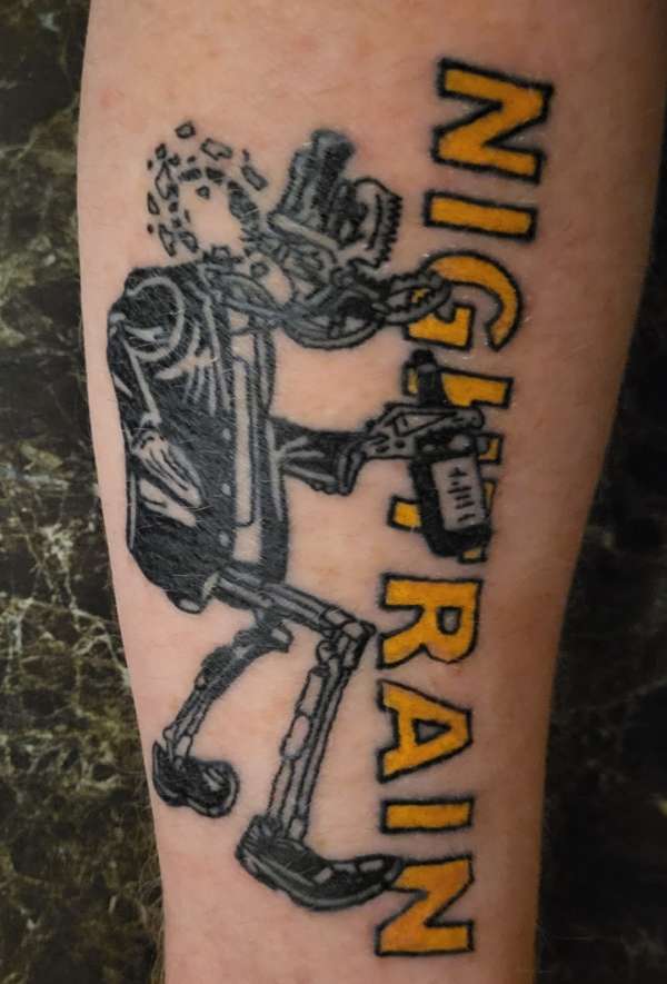 Guns N Roses Nightrain tattoo