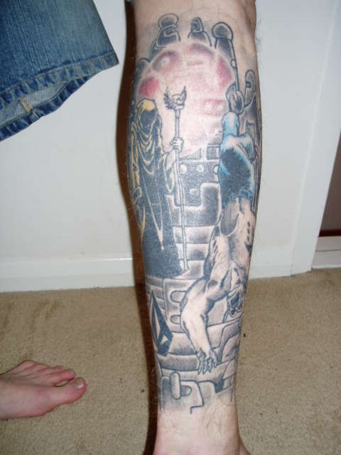 Jim Starlin's Breed tattoo