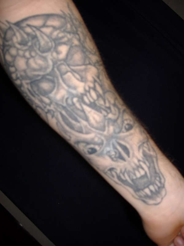 skulls tattoo