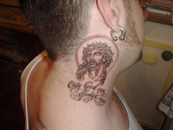 Jesus tattoo