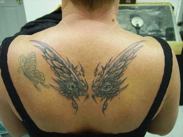 Dragon Butterfly tattoo