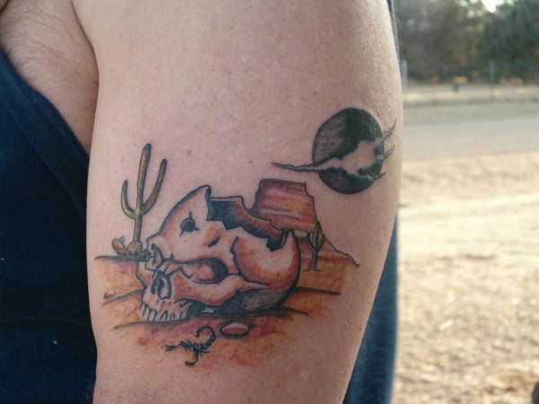 2. Desert Themed Tattoos - wide 7