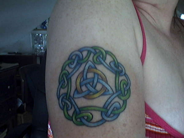 My Newest Celtic Triqueta tattoo