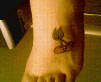 cherries tattoo
