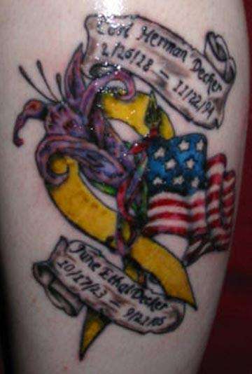 Memorial Tat tattoo