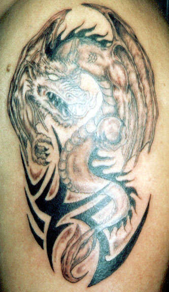 dragon tattoo