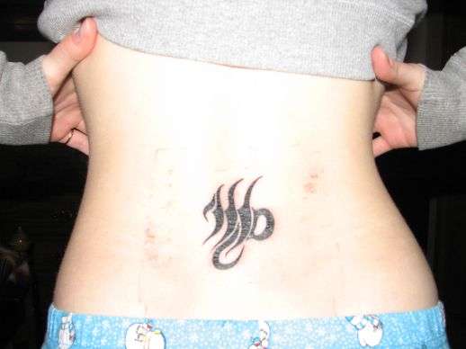 Virgo tattoo