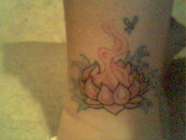 my lotus tattoo