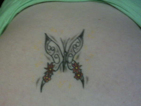cute butterfly tattoo