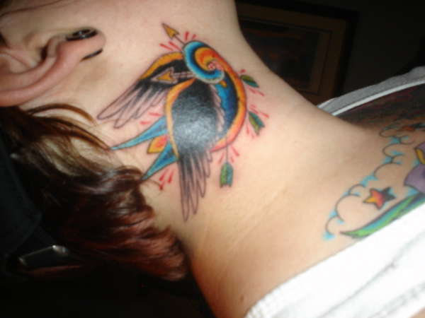 dead swallow tattoo