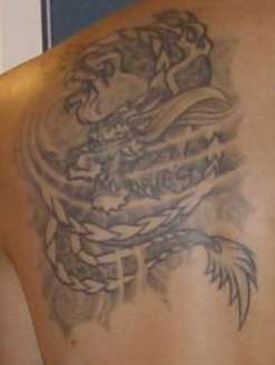 my Dragon tattoo