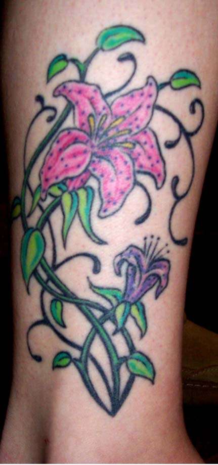 Flower Climber tattoo