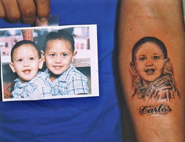 Portrait tattoo