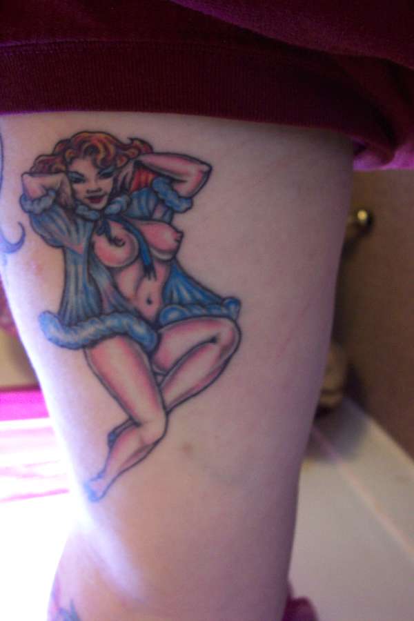 pin-up tattoo