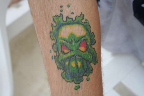 ritchey  skull tattoo