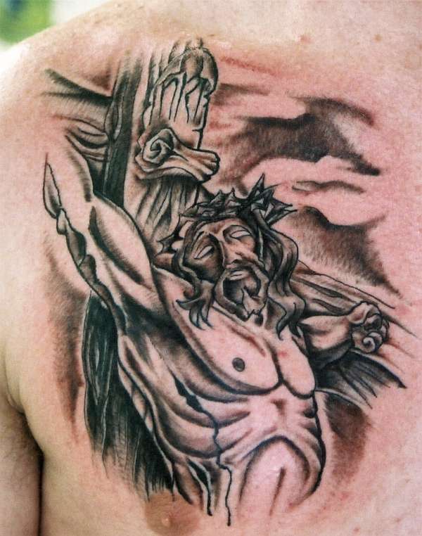 Christ tattoo