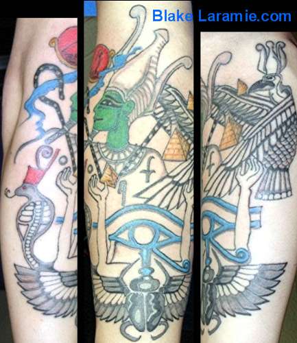 Egyptian tattoo