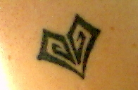 Celtic heart tattoo