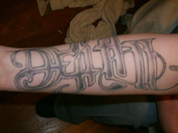 death tattoo