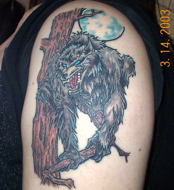 WereWolf tattoo