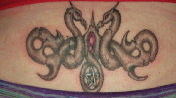 stone dragons tattoo