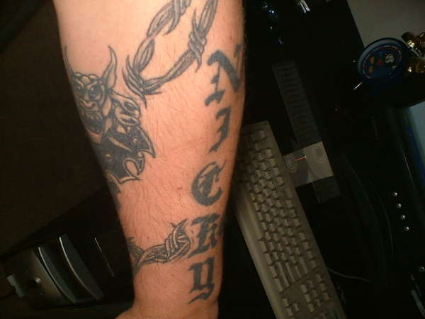 my arm tattoo