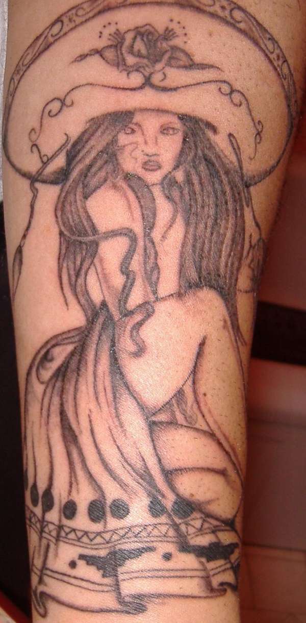 Mexican Girl tattoo