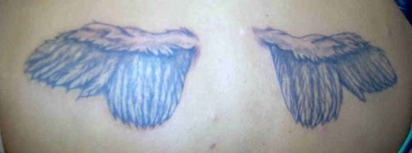Cherokee Angel Wings tattoo