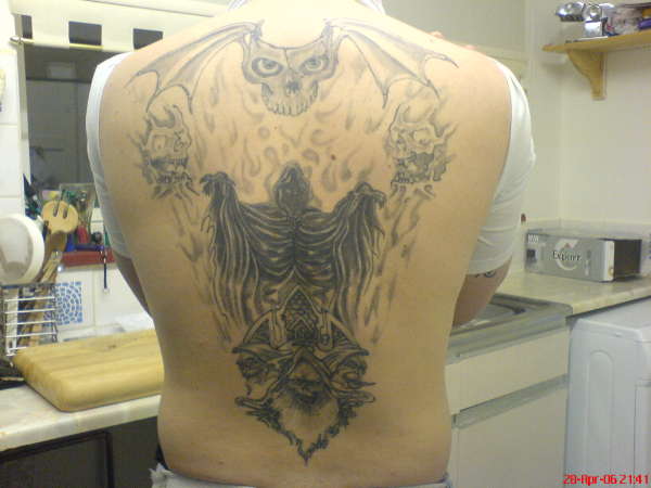 back work tattoo