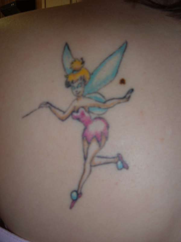 Tink Healed tattoo