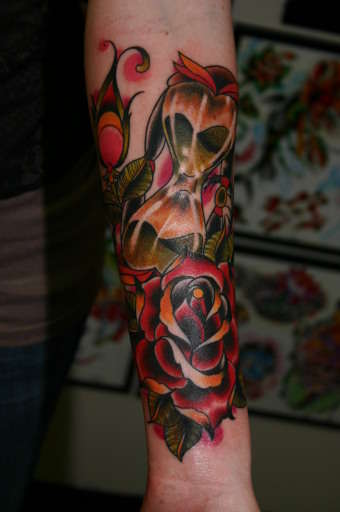 Bre's arm tattoo