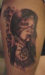 Warrior Princess tattoo