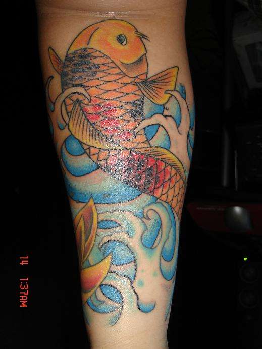 koi tattoo