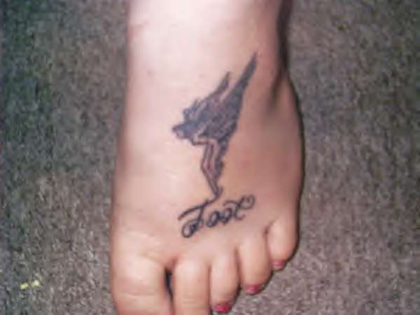 Tattoo on my foot tattoo