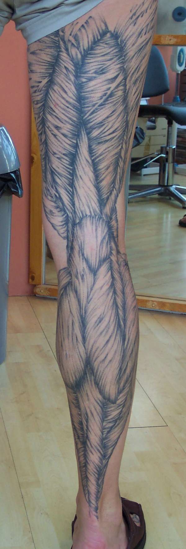 Muscle tissue I did 6 yrs ago... tattoo