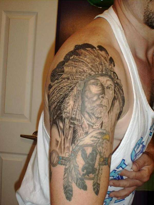 Indian Chief tattoo