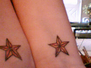 Wrist Stars tattoo