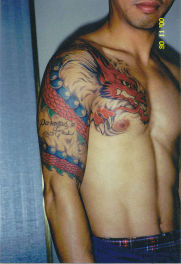 dragon wrap tattoo