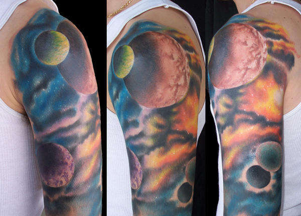 Space Themer tattoo