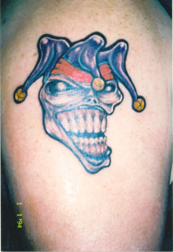 clown tattoo